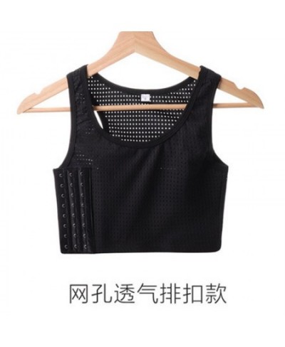 Unisex Corset Bandages Chest Corset Underwear Female Students Ultra-flat Female Chest Small Exposed Navel Body Sculpting Vest...