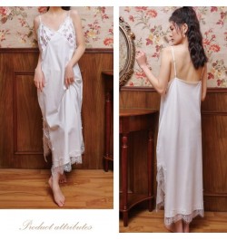 Floral Mesh Night Dress Robe Sets Women Two Pieces Sexy Long Peignoir Romantic Nightgown Bathrobe Nightwear Princess Sleepwea...