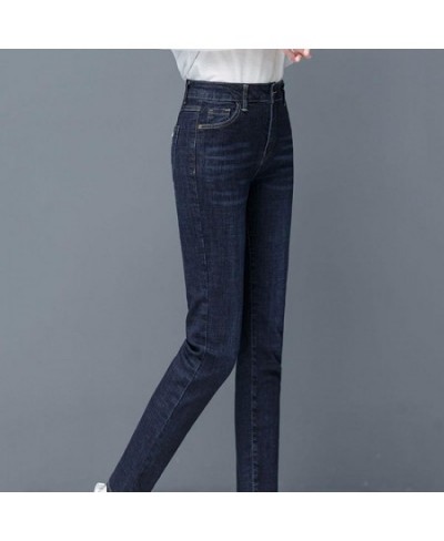 Fashion Jeans Women's 2022 Spring And Autumn New High-waisted Straight-leg Pants Summer Women's Slim Casual Pencil Pants Tren...