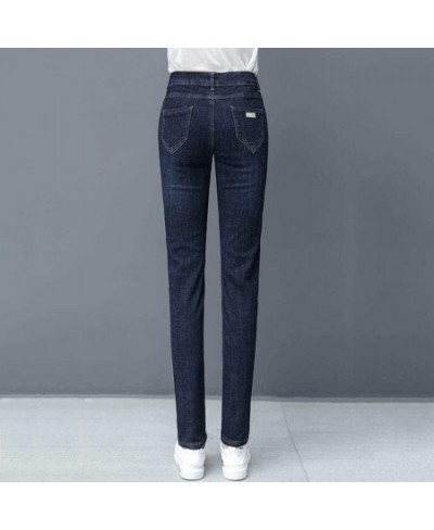 Fashion Jeans Women's 2022 Spring And Autumn New High-waisted Straight-leg Pants Summer Women's Slim Casual Pencil Pants Tren...