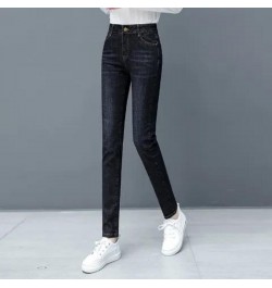 Fashion Jeans Women's 2022 Spring And Autumn New High-waisted Straight-leg Pants Summer Women's Slim Casual Pencil Pants Tren...