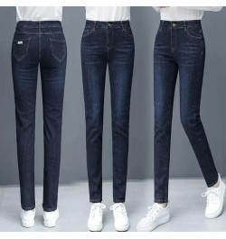 Fashion Jeans Women's 2022 Spring And Autumn New High-waisted Straight-leg Pants Summer Women's Slim Casual Pencil Pants Tren...