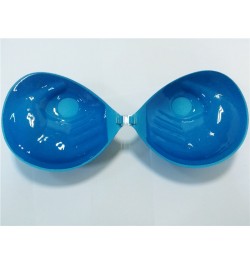 Adult Sexy Photo Angel Goddess Rope Push Up Waterproof Blue Strapless Silicone Invisible Bra $18.32 - Underwear