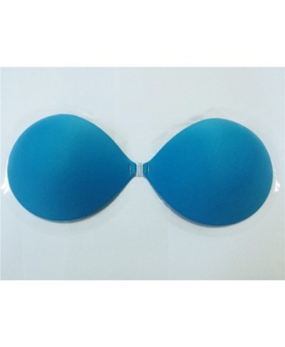 Adult Sexy Photo Angel Goddess Rope Push Up Waterproof Blue Strapless Silicone Invisible Bra $18.32 - Underwear