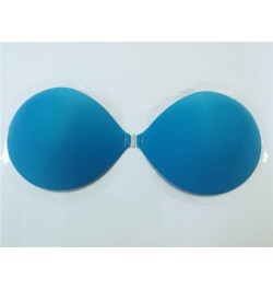 Adult Sexy Photo Angel Goddess Rope Push Up Waterproof Blue Strapless Silicone Invisible Bra $18.32 - Underwear