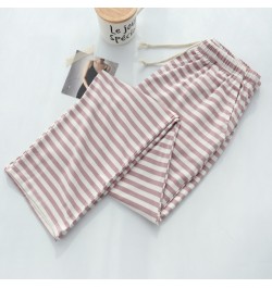 Summer Women's Modal Pants Home Pants Pajama Pants Striped Loose Simple Casual Modal Pajama Pants $54.60 - Sleepwears