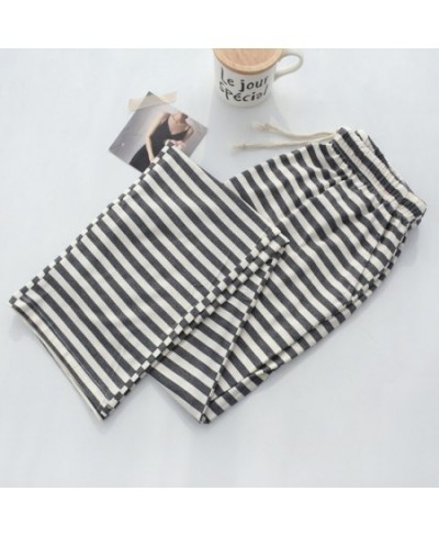 Summer Women's Modal Pants Home Pants Pajama Pants Striped Loose Simple Casual Modal Pajama Pants $54.60 - Sleepwears