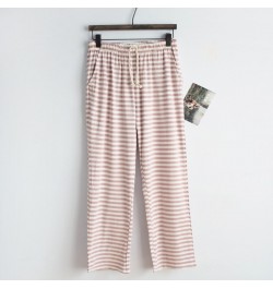 Summer Women's Modal Pants Home Pants Pajama Pants Striped Loose Simple Casual Modal Pajama Pants $54.60 - Sleepwears