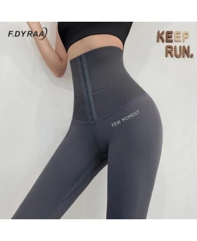 2023 Fitness Pants Women's Corset Hip Postpartum Shaping Yoga High Waist Tights Push Up Running Women Gym Fitness Leggings $2...