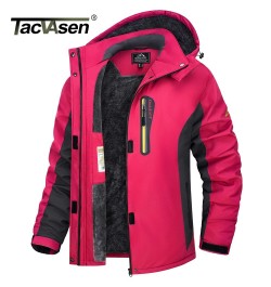 Winter Ski Jackets Womens Hiking Trekking Thicken Fleece Snow Jacket Outdoor Warm Windproof Windbreaker Outwear Parka $99.78 ...