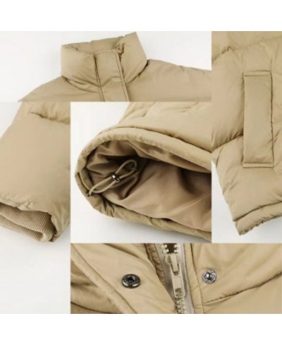 New Winter Puffer Jacket Women Thicken Warm Parka Winter Solid Bread Coat Outerwear Padded Cotton Hip Hop Fashion Casual Jack...