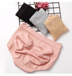 3D Honeycomb Warm Uterus Women Panties Cotton Underwear Abdomen Sliming Buttock Lifting Mid Rise Brief Lady Body Shaper $10.5...