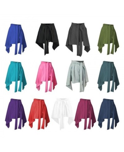 Yoga Tennis Tie Up Skirt for Women Cover Up Ballet Athletic Workout Wrap Skirts $22.06 - Skirts