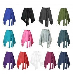 Yoga Tennis Tie Up Skirt for Women Cover Up Ballet Athletic Workout Wrap Skirts $22.06 - Skirts