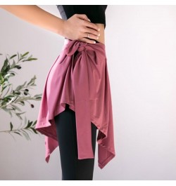 Yoga Tennis Tie Up Skirt for Women Cover Up Ballet Athletic Workout Wrap Skirts $22.06 - Skirts