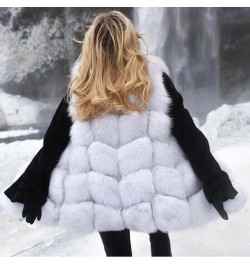 2022 New Fashion High Quality Faux Fur Vest for Women Thick Warm Long Fur Gilet Female Artificial Fur Vests Fuzzy Coat $71.32...