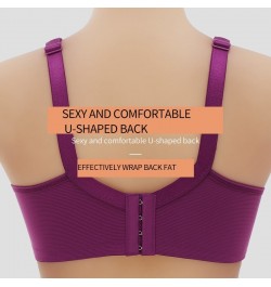 Ring Comfortable Four-breasted Size Large Up Bra Underwear No Women's Cup Sexy Bra Steel Thin Push Mould Ladies Adjustable $2...