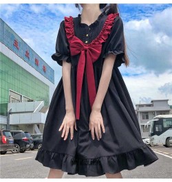 Large Size 6XL 150kg Women Lolita Dress Kawaii Elegant Vintage Dresses Summer Sweet Cute Preppy Style Sundress Fashion Robe $...