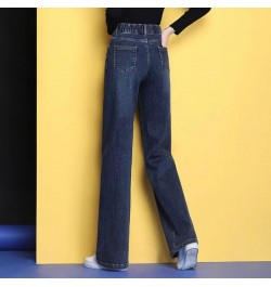 Spring Fall Oversized 6xl Wide Leg Jeans For Women Korean Chic Loose Straight Trousers High Waist Vintage Casual Denim Pants ...
