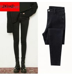 Winter Warm Jeans Woman High Waist Casual Velvet Ladies Trousers Female Pantalon Denim jeans for Women Pants $44.41 - Jeans