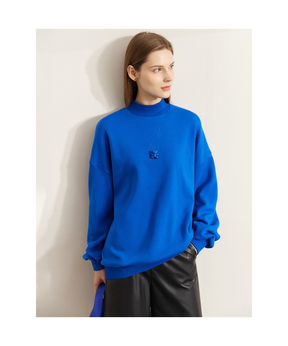 Minimalism Sweatshirts for Women 2022 Winter Fashion Letter Embroidery Niche Design Sweatshirt Pullover Tops 72270090 $99.37 ...