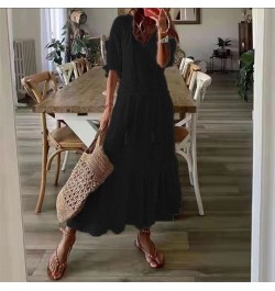 2022 Summer Elegant Hollow Out Lace Solid Office Lady Dress Spring Tennis Beach Dresses Robe Femme Vestidos Elegantes Para $4...