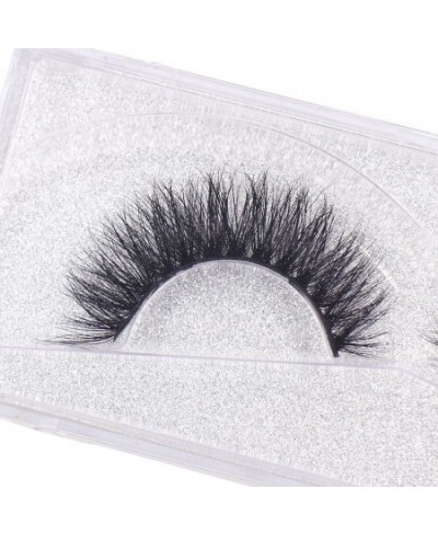 Mink lashes 3D Mink Eyelashes cruelty free natural false eyelashes volume Lashes Real Mink Fur Handmade Crossing Thick Lash D...