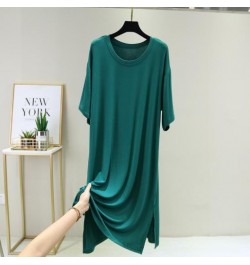 Sleepwear women night dress new modal cotton nightgowns loose large size nightshirt female gown sleep dresses nuisette femme ...