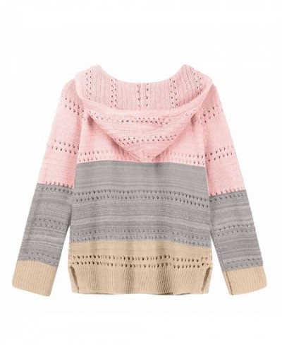 Knitted Patchwork Sweater Casual Autumn Winter Ladies Hooded Zipper Blouse Top Female Long Sleeve Blusas Jumper кардиган $48....