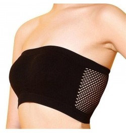 Chest Wraps Tube Tops Plus Size Women Fashion Seamless Strapless Soft Anti Expose High Elastic Mesh Wrapped Invisible Straple...