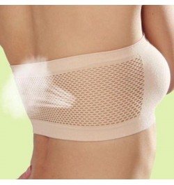 Chest Wraps Tube Tops Plus Size Women Fashion Seamless Strapless Soft Anti Expose High Elastic Mesh Wrapped Invisible Straple...