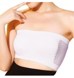 Chest Wraps Tube Tops Plus Size Women Fashion Seamless Strapless Soft Anti Expose High Elastic Mesh Wrapped Invisible Straple...