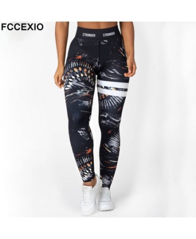 New Tribal Totem Printed Women Fitness Leggings High Waist Long Pants Women Hip Push UP Tights Women Gym Trousers $26.53 - Bo...