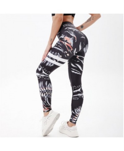 New Tribal Totem Printed Women Fitness Leggings High Waist Long Pants Women Hip Push UP Tights Women Gym Trousers $26.53 - Bo...