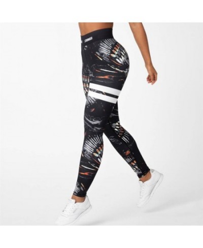 New Tribal Totem Printed Women Fitness Leggings High Waist Long Pants Women Hip Push UP Tights Women Gym Trousers $26.53 - Bo...