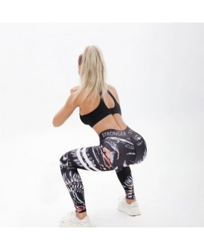 New Tribal Totem Printed Women Fitness Leggings High Waist Long Pants Women Hip Push UP Tights Women Gym Trousers $26.53 - Bo...