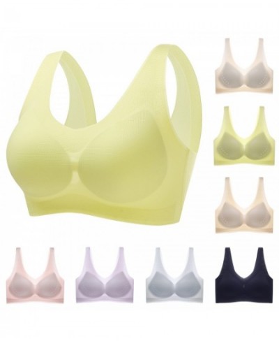 Women's Back Beauty Sports Thin Chest Show Small Ultra Thin Wireless Bra Womens Bra Push up $39.72 - Underwear