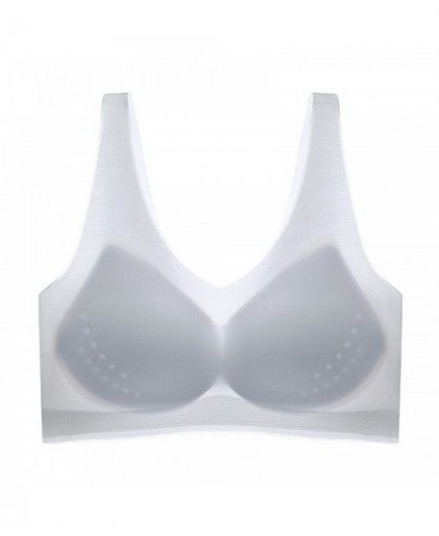 Women's Back Beauty Sports Thin Chest Show Small Ultra Thin Wireless Bra Womens Bra Push up $39.72 - Underwear