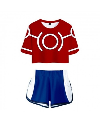 Anime My Hero Academy Cosplay Costume OCHACO URARAKA Todoroki Shoto Bakugou Katsuki Girls Sexy club outfits Two Piece Set Wom...