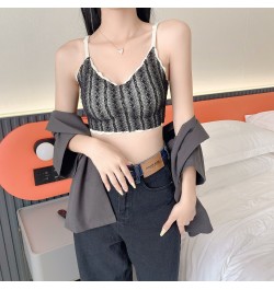 Women's Sexy Bras European & American Fashion Vest Top + 2023 New Summer Simple Camisole for Women $21.06 - Underwear