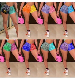 Fashion Stretch High Waisted Biker Shorts Summer 2023 Women Clothing Sexy Trendy Bandana Print Fitness Sweat Shorts $24.80 - ...