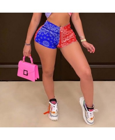 Fashion Stretch High Waisted Biker Shorts Summer 2023 Women Clothing Sexy Trendy Bandana Print Fitness Sweat Shorts $24.80 - ...