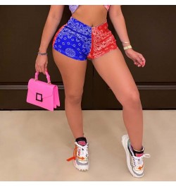 Fashion Stretch High Waisted Biker Shorts Summer 2023 Women Clothing Sexy Trendy Bandana Print Fitness Sweat Shorts $24.80 - ...