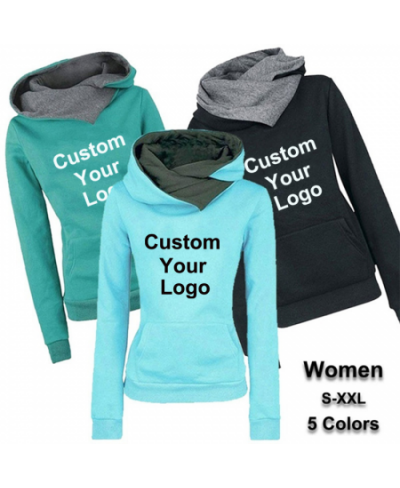 Autumn And Winter Ladies Hoodies Women's Custom Your Logo Hoodies Long Sleeve Hooded Sweatshirts Pullover Jumpers $25.91 - Ho...