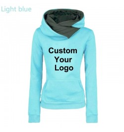 Autumn And Winter Ladies Hoodies Women's Custom Your Logo Hoodies Long Sleeve Hooded Sweatshirts Pullover Jumpers $25.91 - Ho...