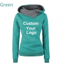 Autumn And Winter Ladies Hoodies Women's Custom Your Logo Hoodies Long Sleeve Hooded Sweatshirts Pullover Jumpers $25.91 - Ho...