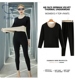 Seamless Women Thermal Underwear Set Plus Size Thermo Lingerie Men Thermo Underwear Johns Long Suit Winter Warm Clothes $40.9...