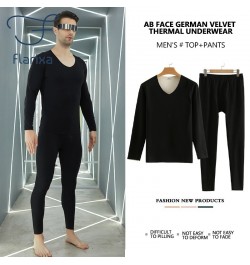 Seamless Women Thermal Underwear Set Plus Size Thermo Lingerie Men Thermo Underwear Johns Long Suit Winter Warm Clothes $40.9...