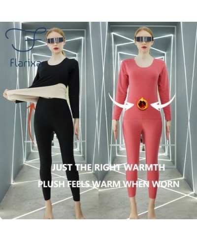 Seamless Women Thermal Underwear Set Plus Size Thermo Lingerie Men Thermo Underwear Johns Long Suit Winter Warm Clothes $40.9...