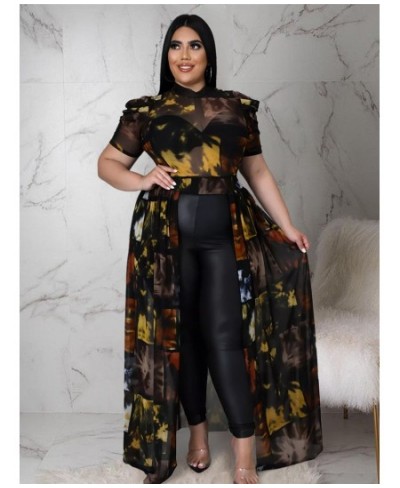 Blouses for Women Fashion 2022 Summer Lady Elegant Chiffon Blouse Plus Size Dress Tops 4xl 5xl Wholesale Bulk $44.48 - Plus S...